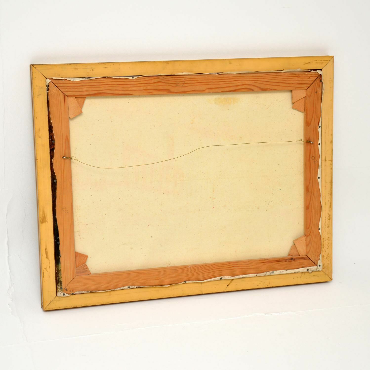photo for sale Antique Landscape Oil Painting Signed ‘Liner’