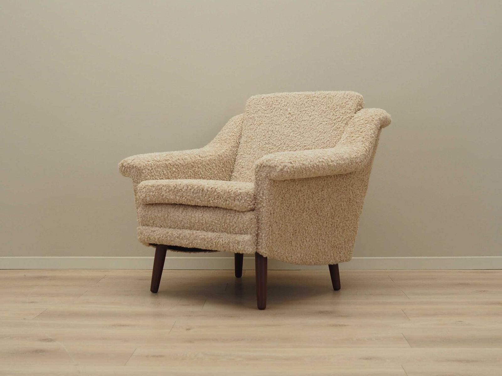 Beige Armchair, Danish Design, 1970s, Production: Denmark photo for sale
