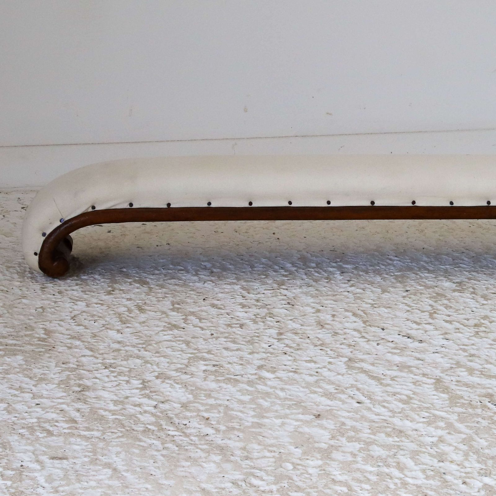 Early 20th Century French Art Deco Long Footstool photo Furniture