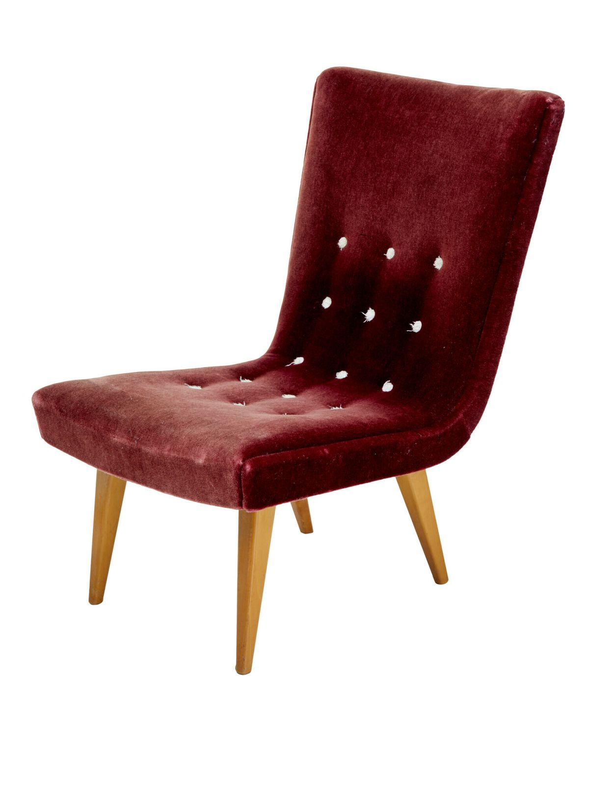 Harlequin Set Of 8 Scandinavian Modern Lounge Chairs photo for sale