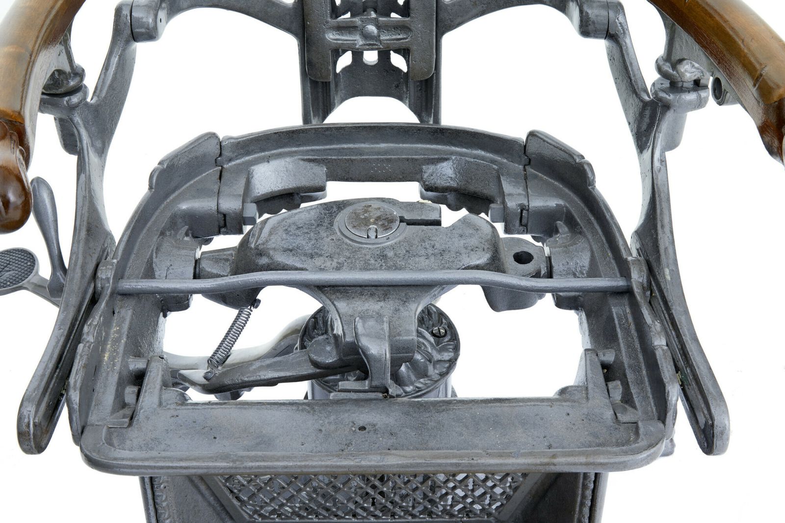 19th Century American Decorative Cast Iron Dentist Chair photo buy