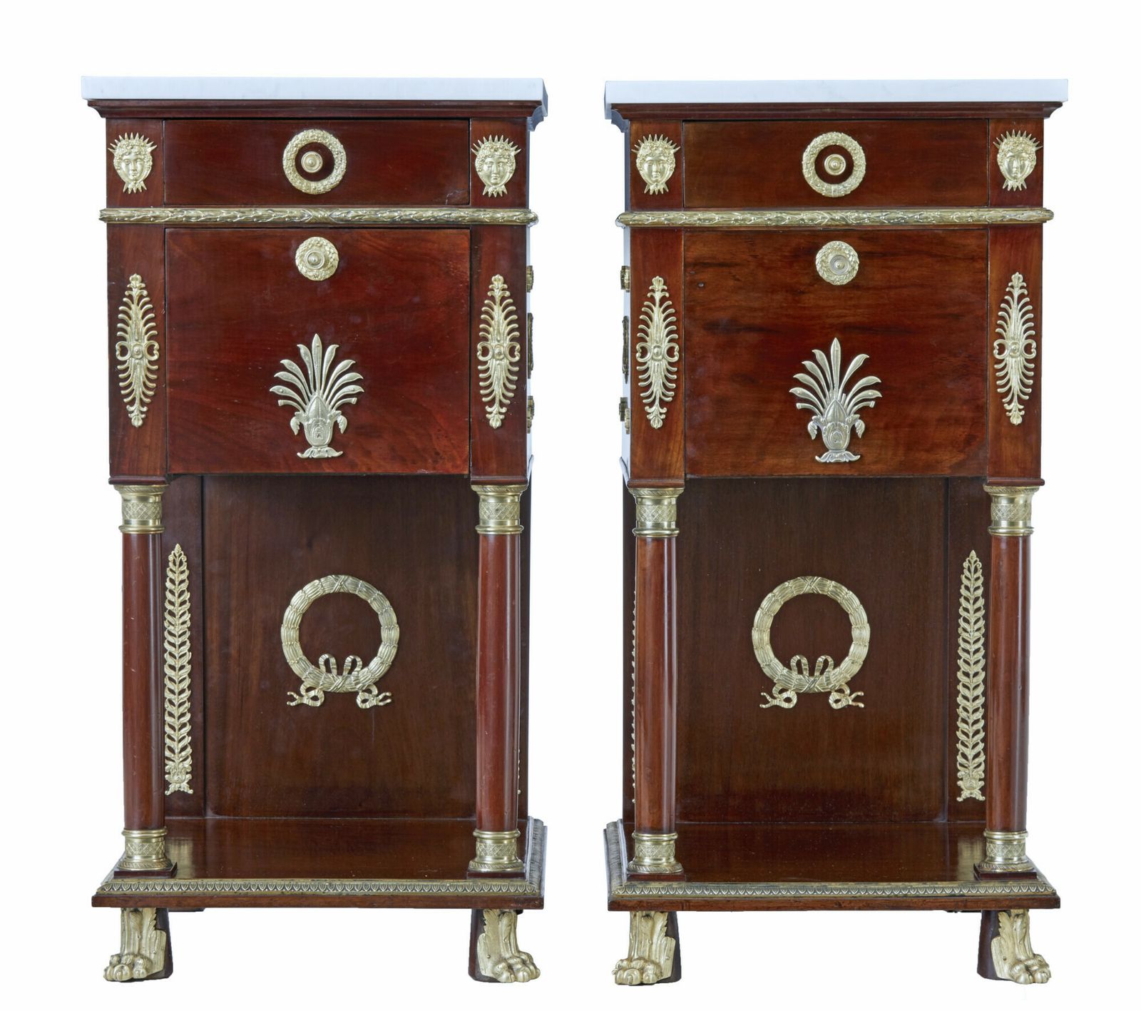 photo for sale Impressive 19th Century French Empire Revival 5 Piece Bedroom Suite