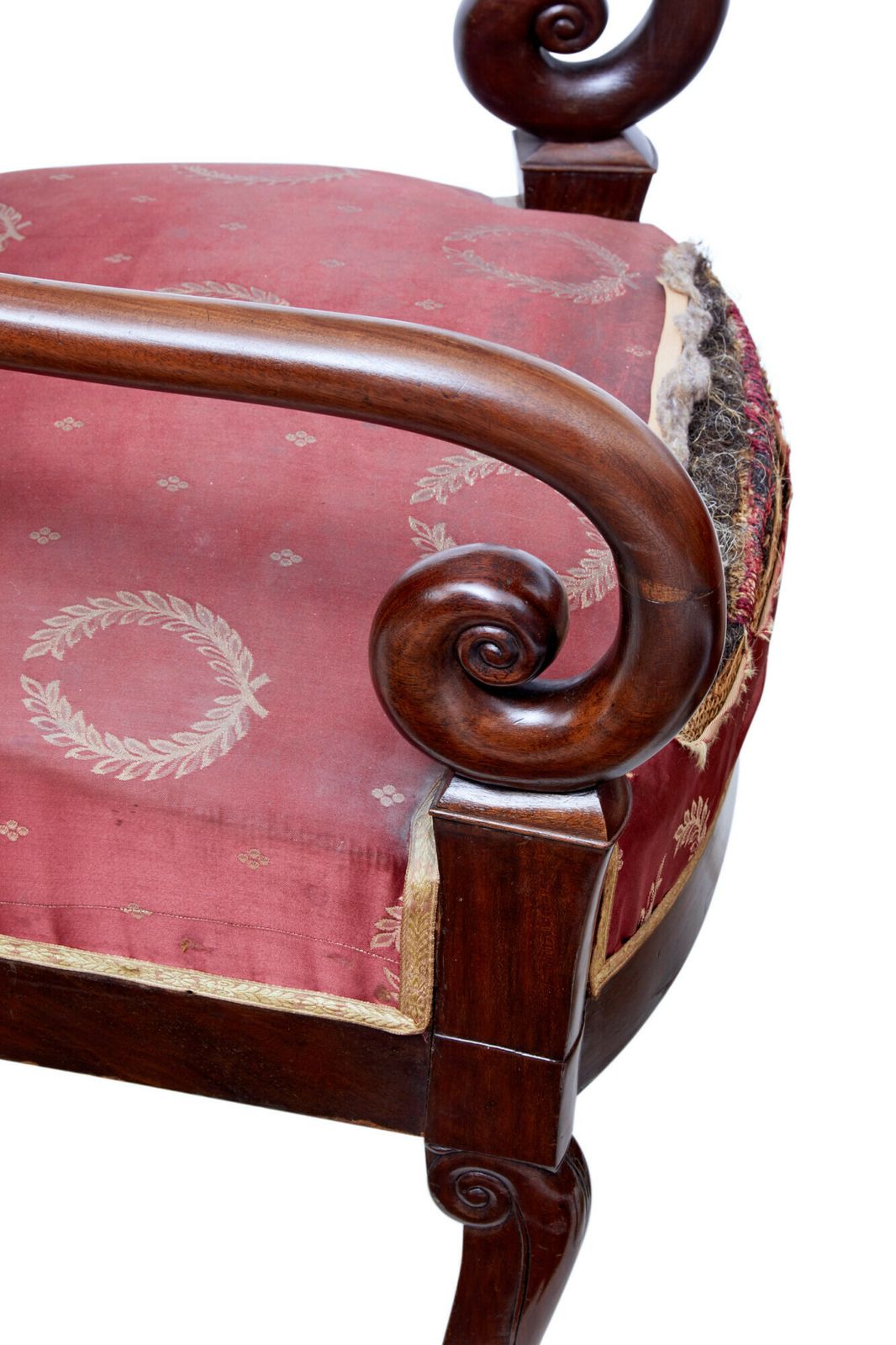 Set Of 4 Mid 19th Century Danish Mahogany Armchairs photo 3295.0