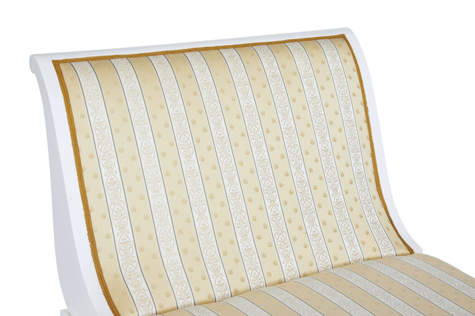 Early 20th Century Empire Revival Painted Scandinavian Day Bed photo Furniture