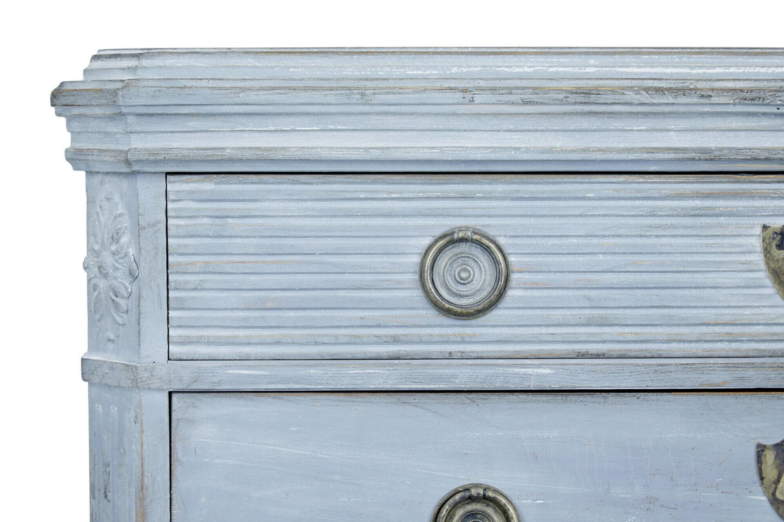 Pair Of 19th Century Painted Swedish Chest Of Drawers photo 6815.0