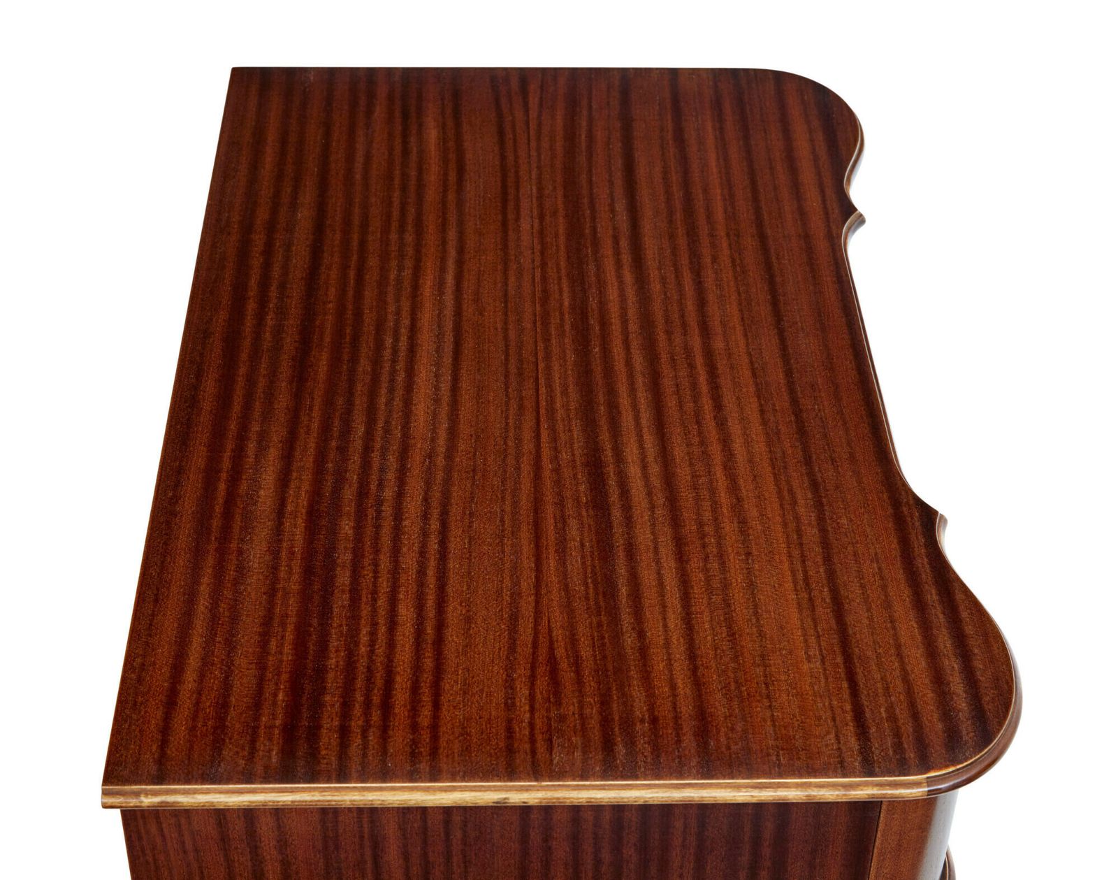 Scandinavian Mid Century Baroque Revival Chest Of Drawers photo for sale