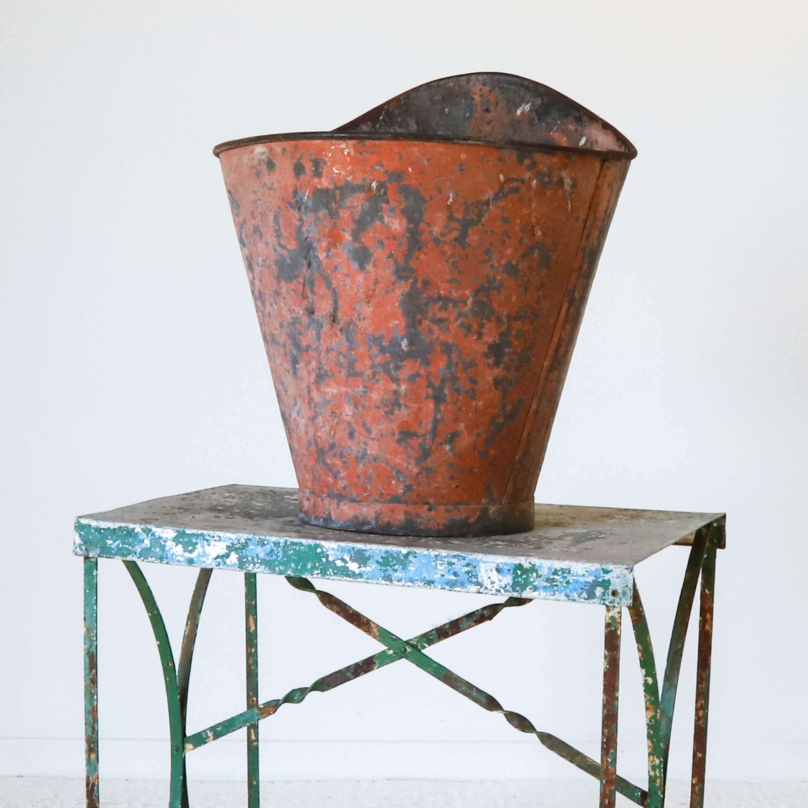 Early 20th Century French Grape Hod Or "Hotte"