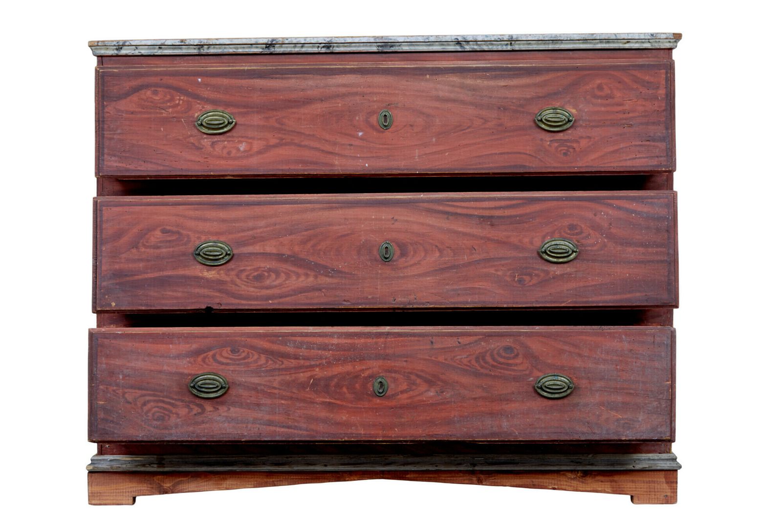 photo furniture 19th Century Hand Painted Swedish Chest Of Drawers