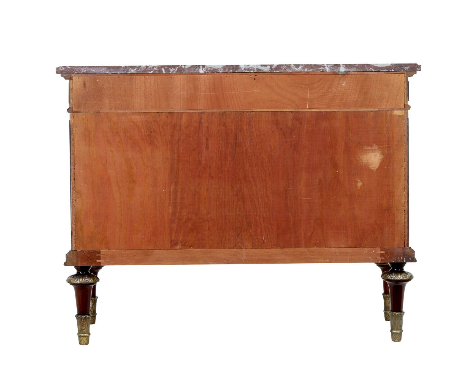 Mid Century Ornate Mahogany Marble Top Chest Of Drawers photo furniture