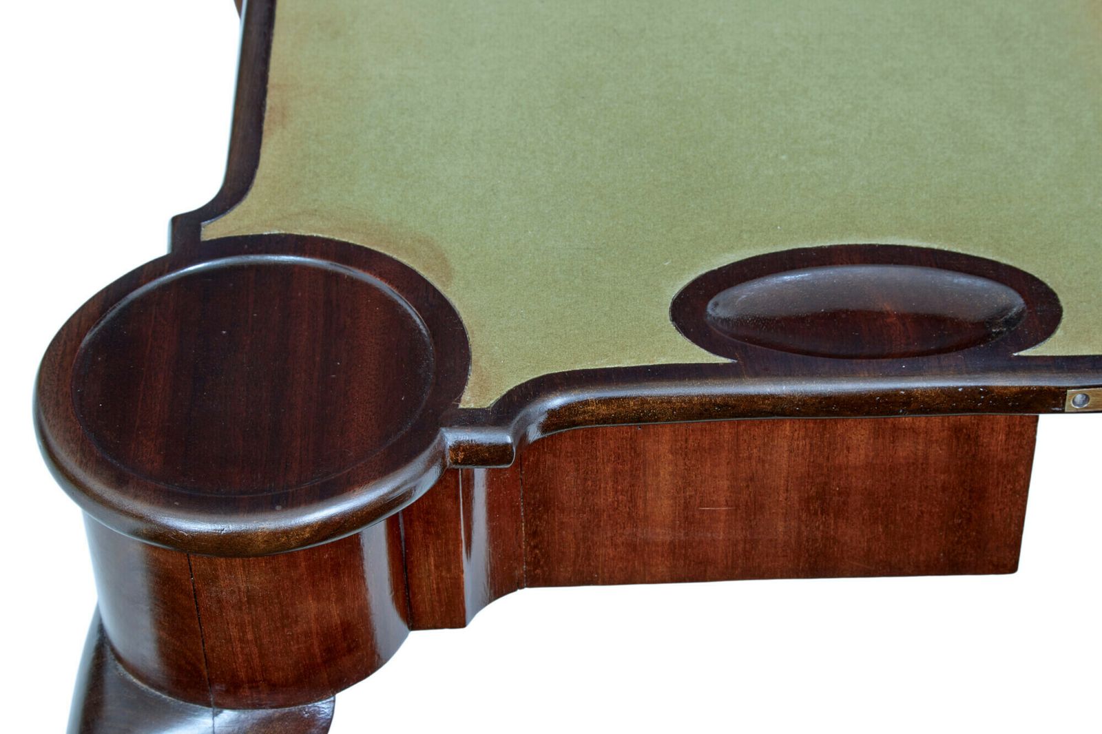 19th Century Chippendale Revival Mahogany Card Table photo 1975.0