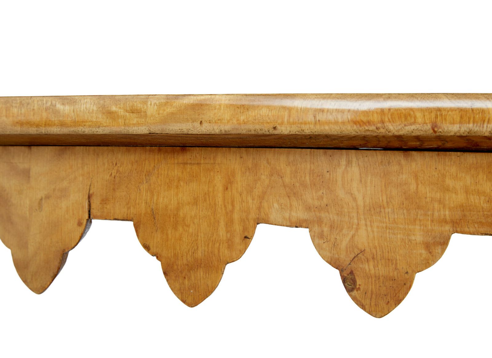 Swedish 19th Century Birch Oval Occasional Table photo vinterior