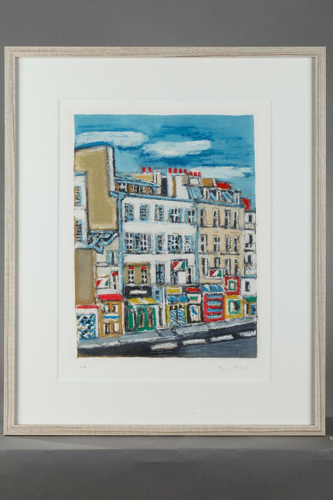 Four Paris Engravings By Orfeo Tamburi For The Paris 20+1 Series photo buy