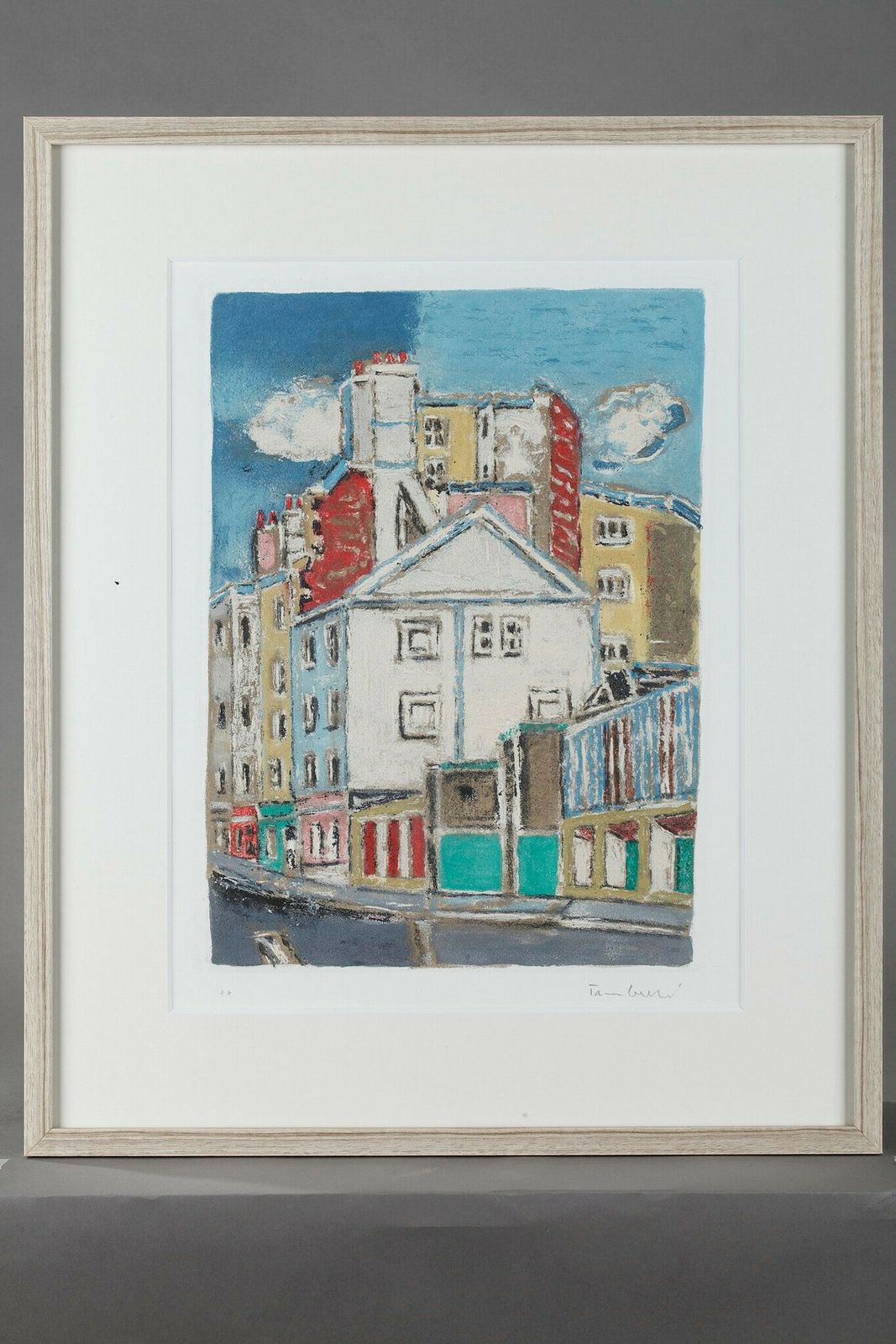 Set Of Four Framed Engravings Depicting The Arrondissements Of Paris photo furniture