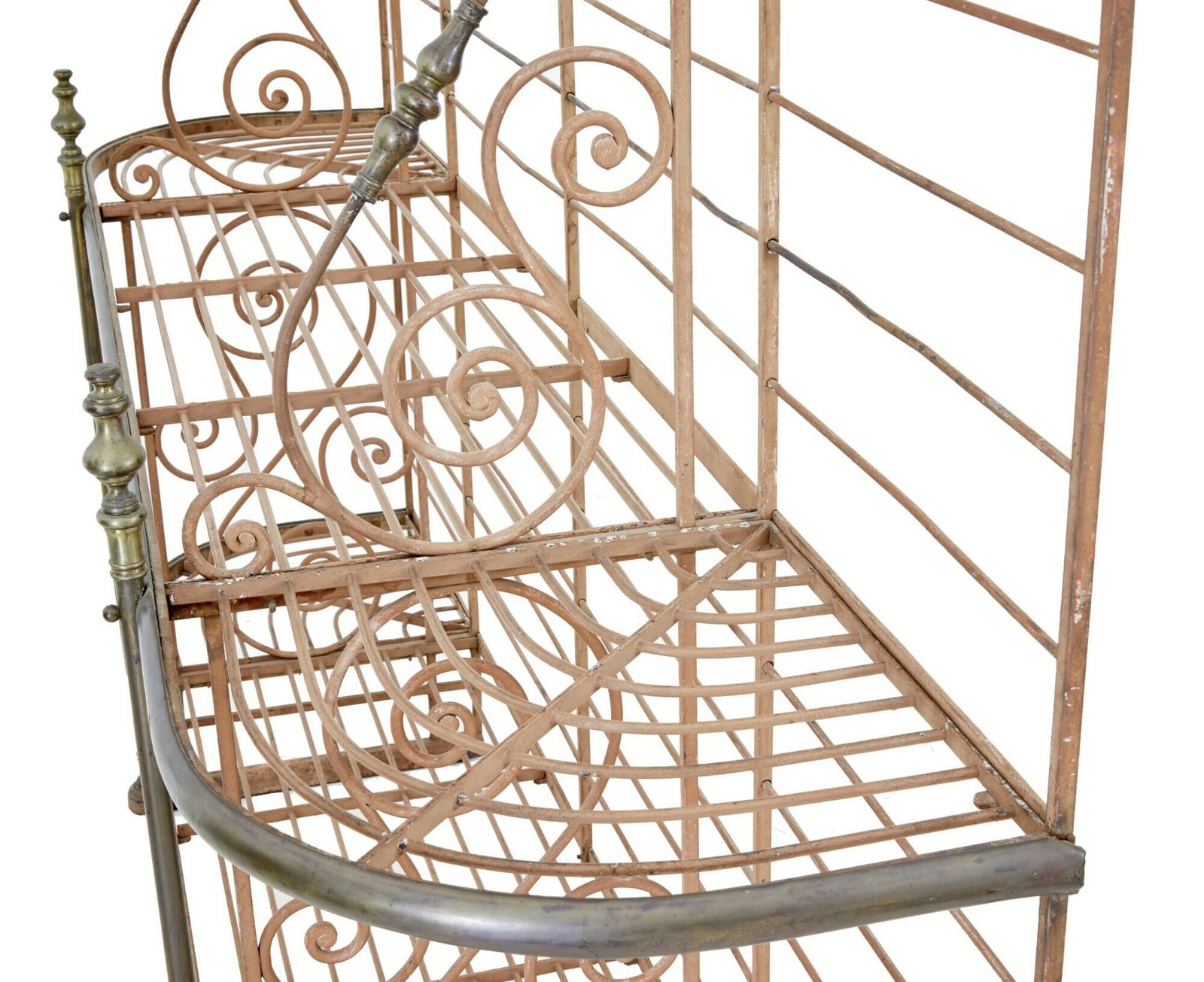 Early 20th Century French Parisienne Boulangers Bread Rack photo Furniture