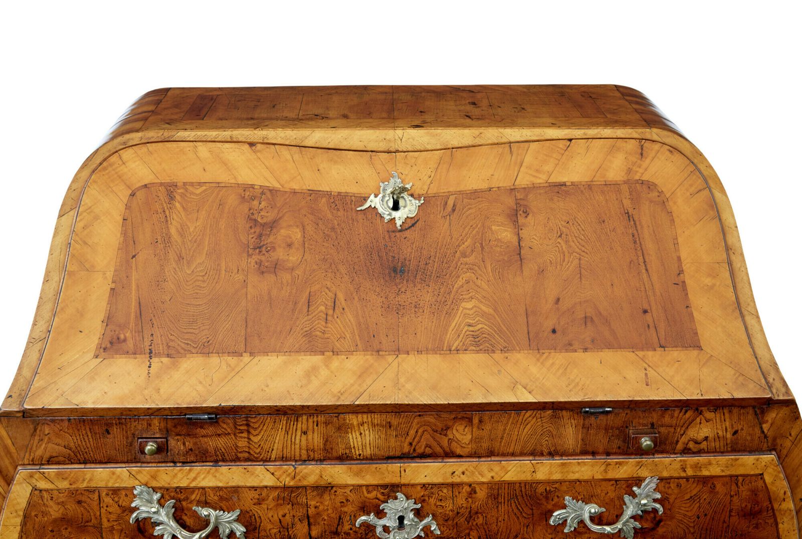 photo vinterior Rococo 18th Century Yew And Elm Bureau Desk