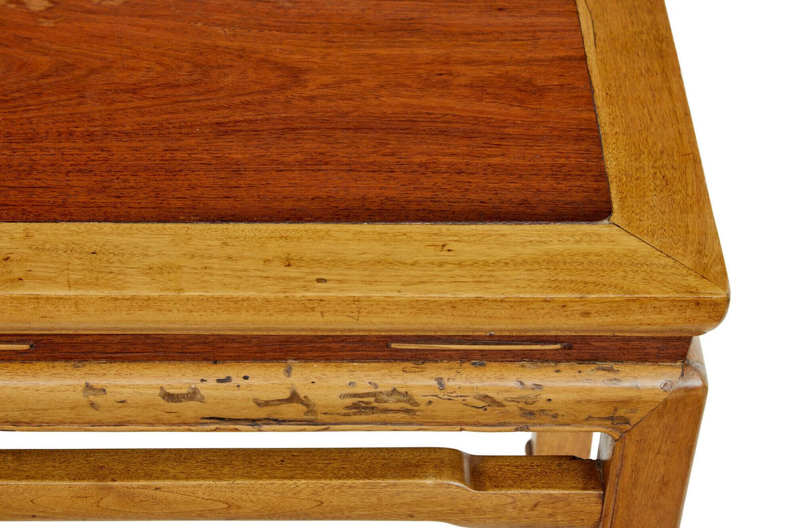 Pair Of Late 19th Century Chinese Hardwood Occasional Tables photo vinterior