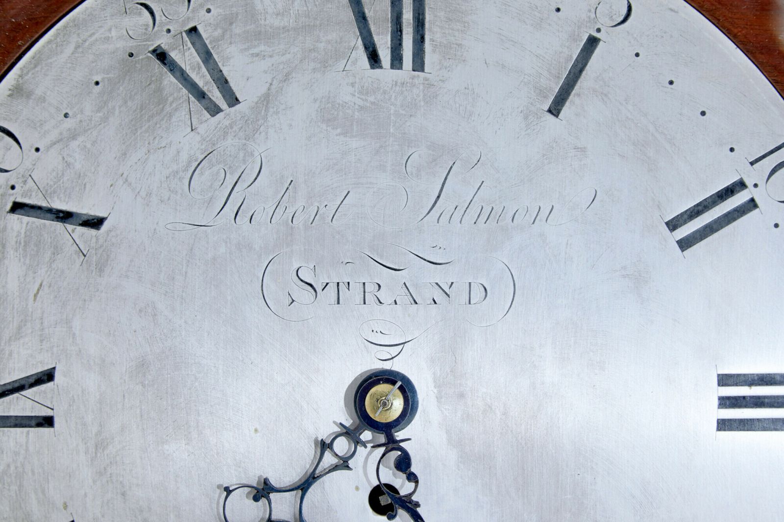 18th Century Georgian Wall Clock By Robert Salmon photo buy
