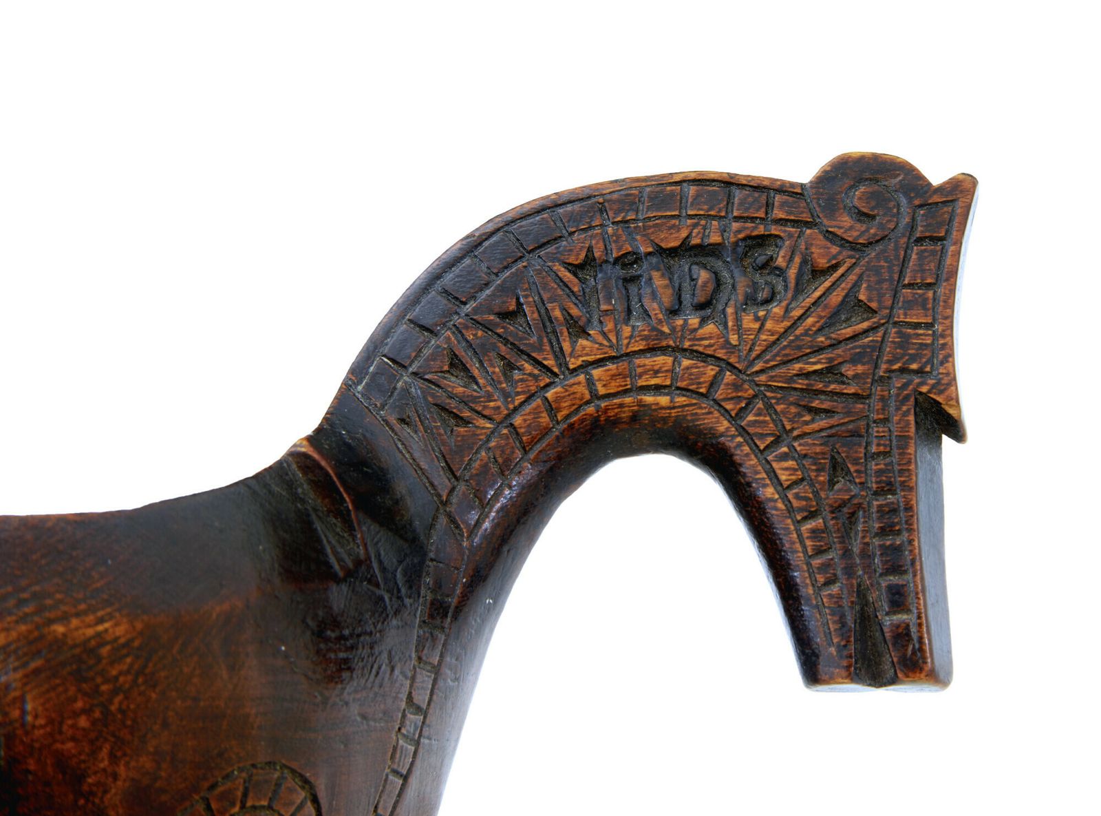 18th Century Norwegian Carved Kasa Ale Cup photo furniture