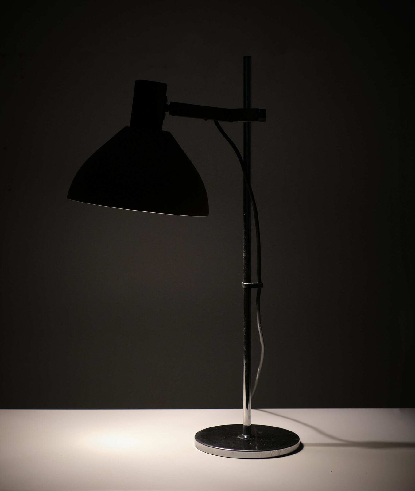 Vintage Bureaulamp Toegeschreven Aan Koch & Lowy, Jaren 1970, USA photo Verlichting