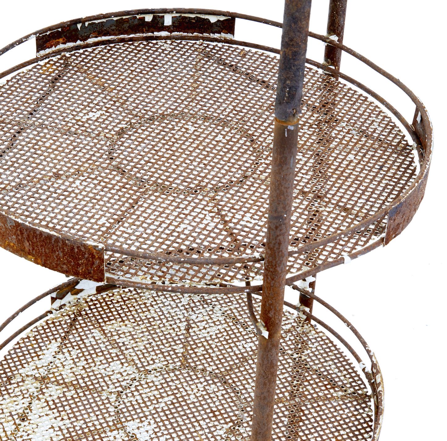 Early 20th Century Metal Seed Bulb Rack For Gardening photo for sale