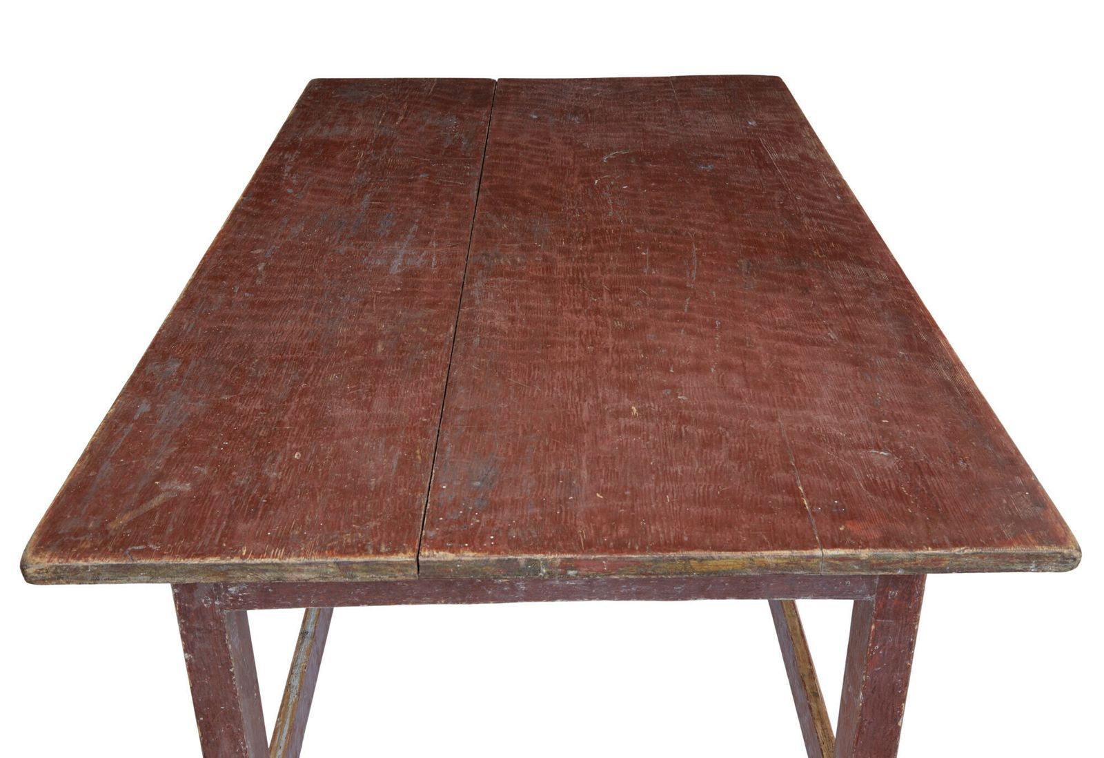 Large 19th Century Scandinavian Pine Painted Table photo for sale