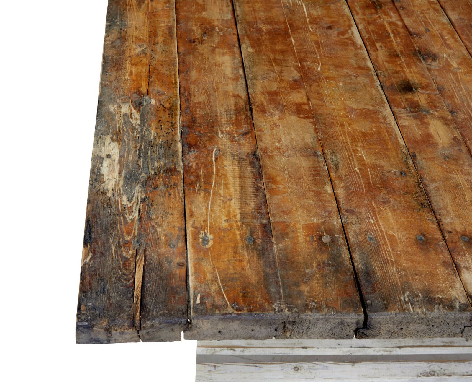Large 19th Century Solid Pine Work Table photo 5115.0