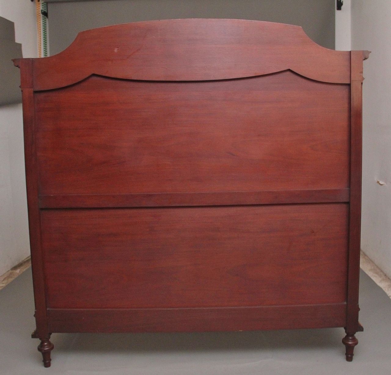 photo buy A Fabulous Quality 19th Century French Plum Pudding Mahogany And Brass Bed In The Neoclassical Style