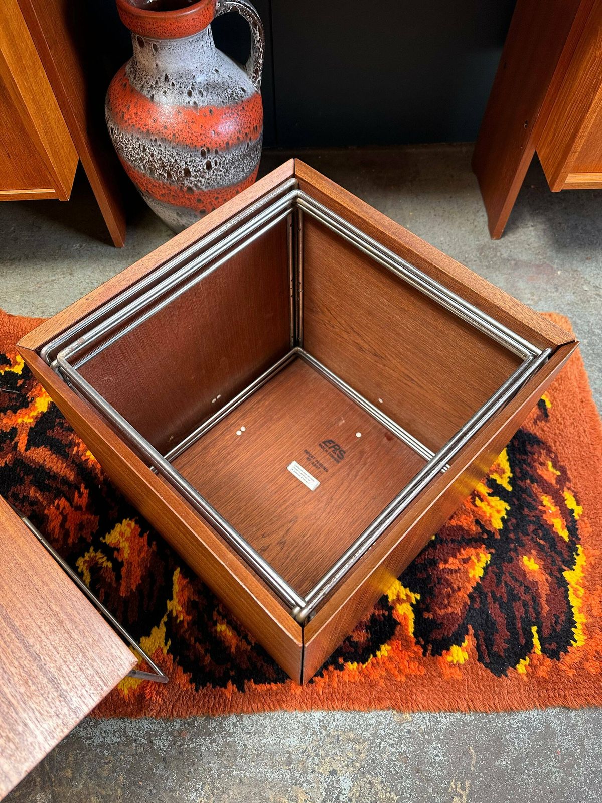 Poul Norreklit Magic Puzzle Nest Of Tables photo for sale