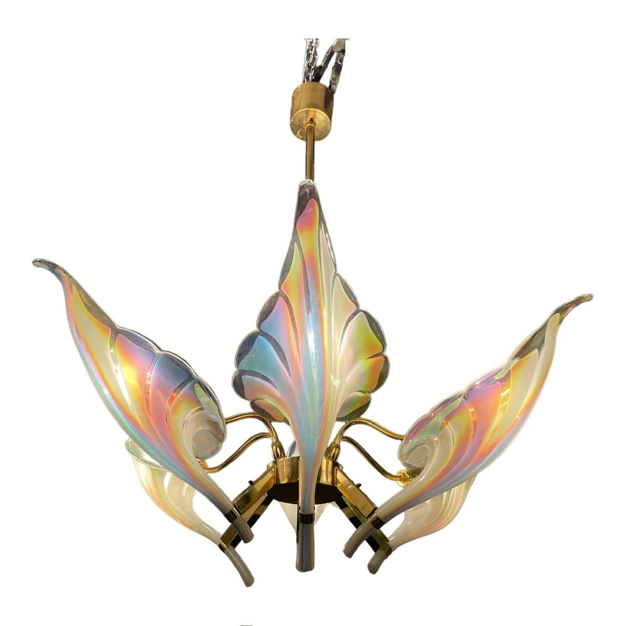 Murano Glass Chandelier By Seguso 1960 photo furniture