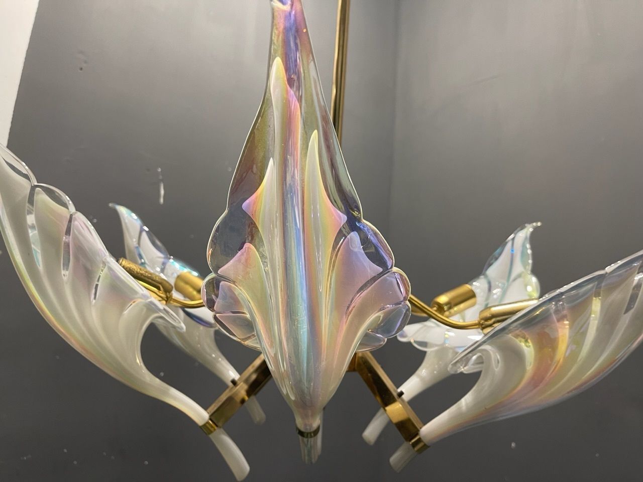 Murano Glass Chandelier By Seguso 1960 photo 1650.0