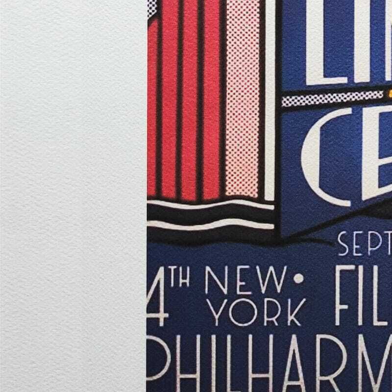 1980s Original Stunning Roy Lichtenstein "Lincoln Center" Limited Edition Lithograph photo 890.0