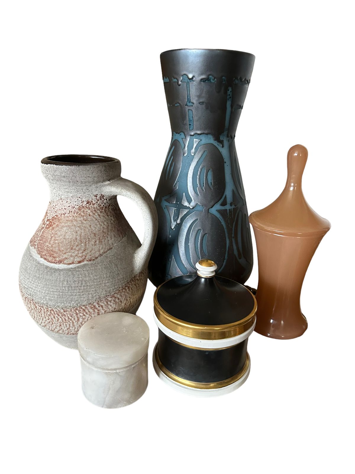 Carstens Tonnieshof, West German Pottery, ‘Ankara’ Floor Vase C.1960 photo buy