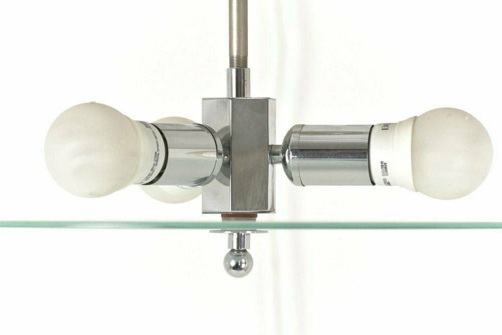 Vintage Cubistic Pendant Light, 1930s photo furniture