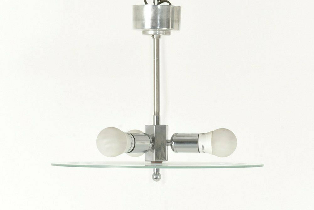 Vintage Cubistic Pendant Light, 1930s photo vinterior