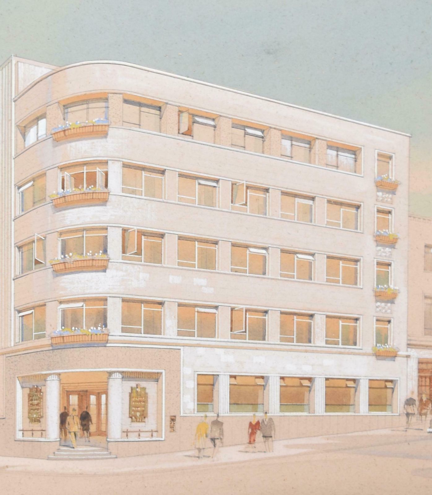 Edmund J Thring Design For St Nicholas House, High Street, Bristol By Edmund J Thring photo Art