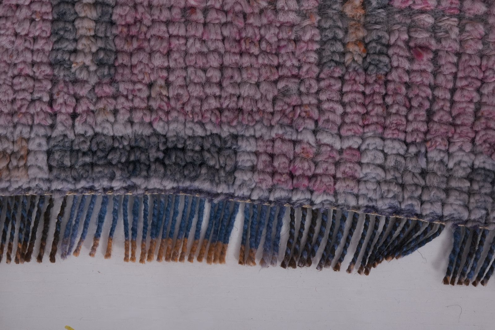 photo for sale 1960s Vintage Faded Turkish Herki Runner Rug 2'11'' X 10'8''