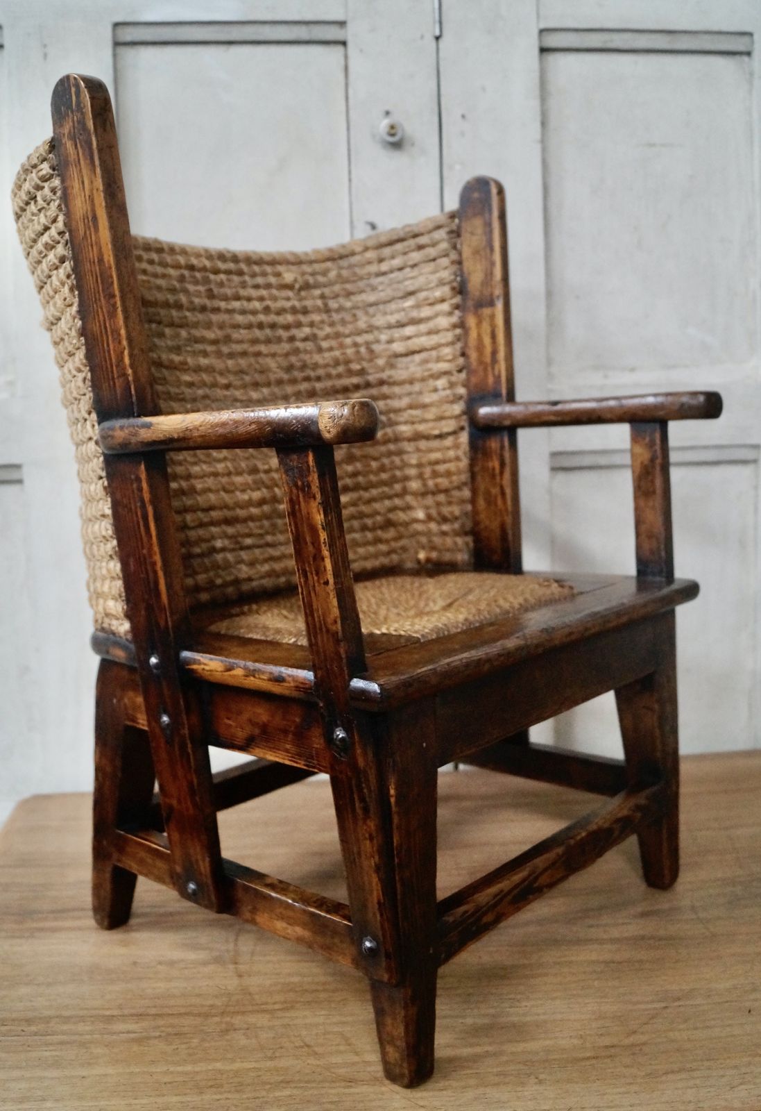 Child’s Scottish Orkney Chair, 1800s photo buy