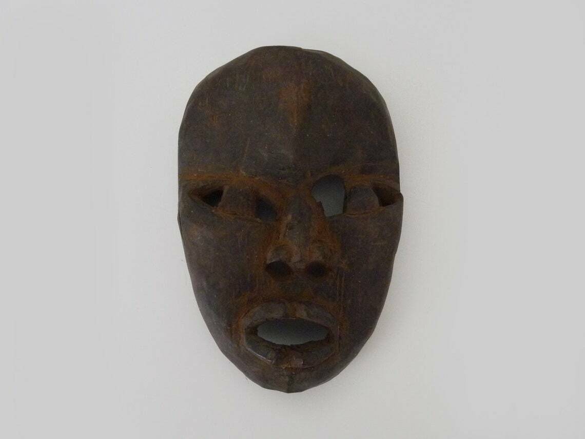 Kran Mask From Ivory Coast. African Tribal Art. Primitive Art