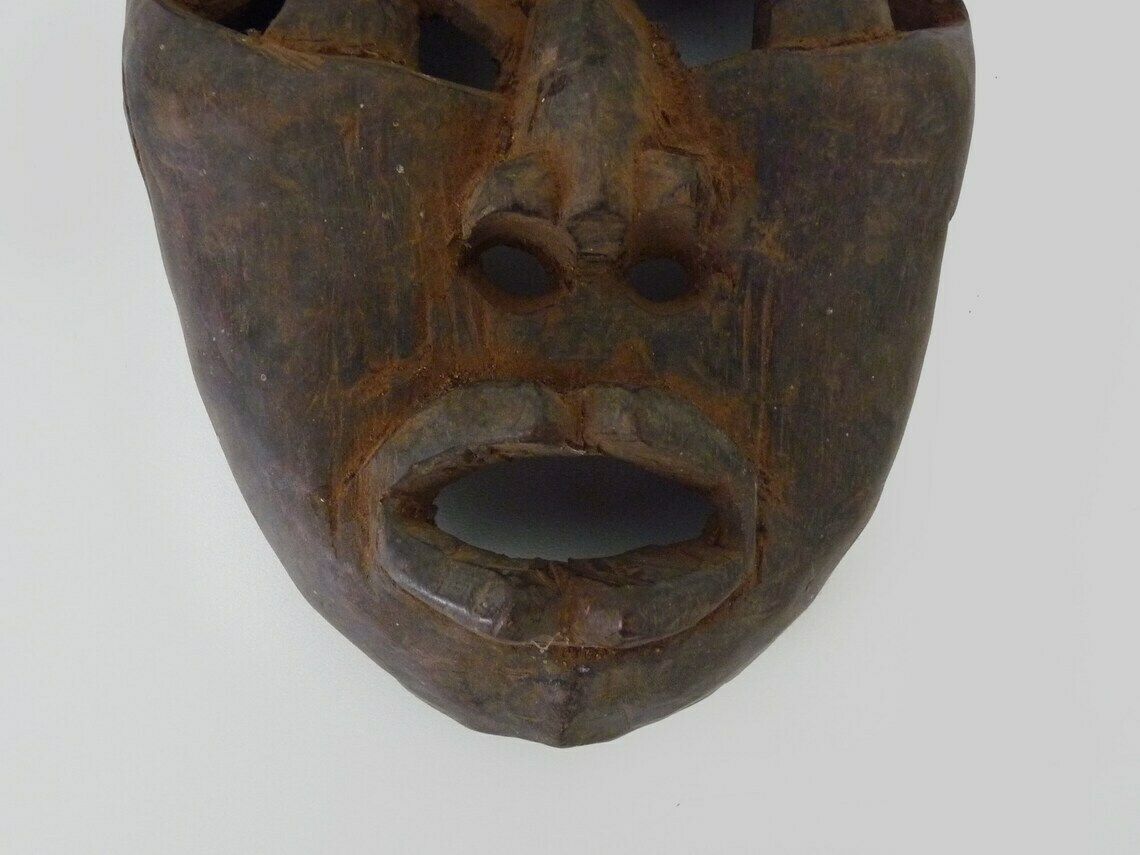 Kran Mask From Ivory Coast. African Tribal Art. Primitive Art photo buy