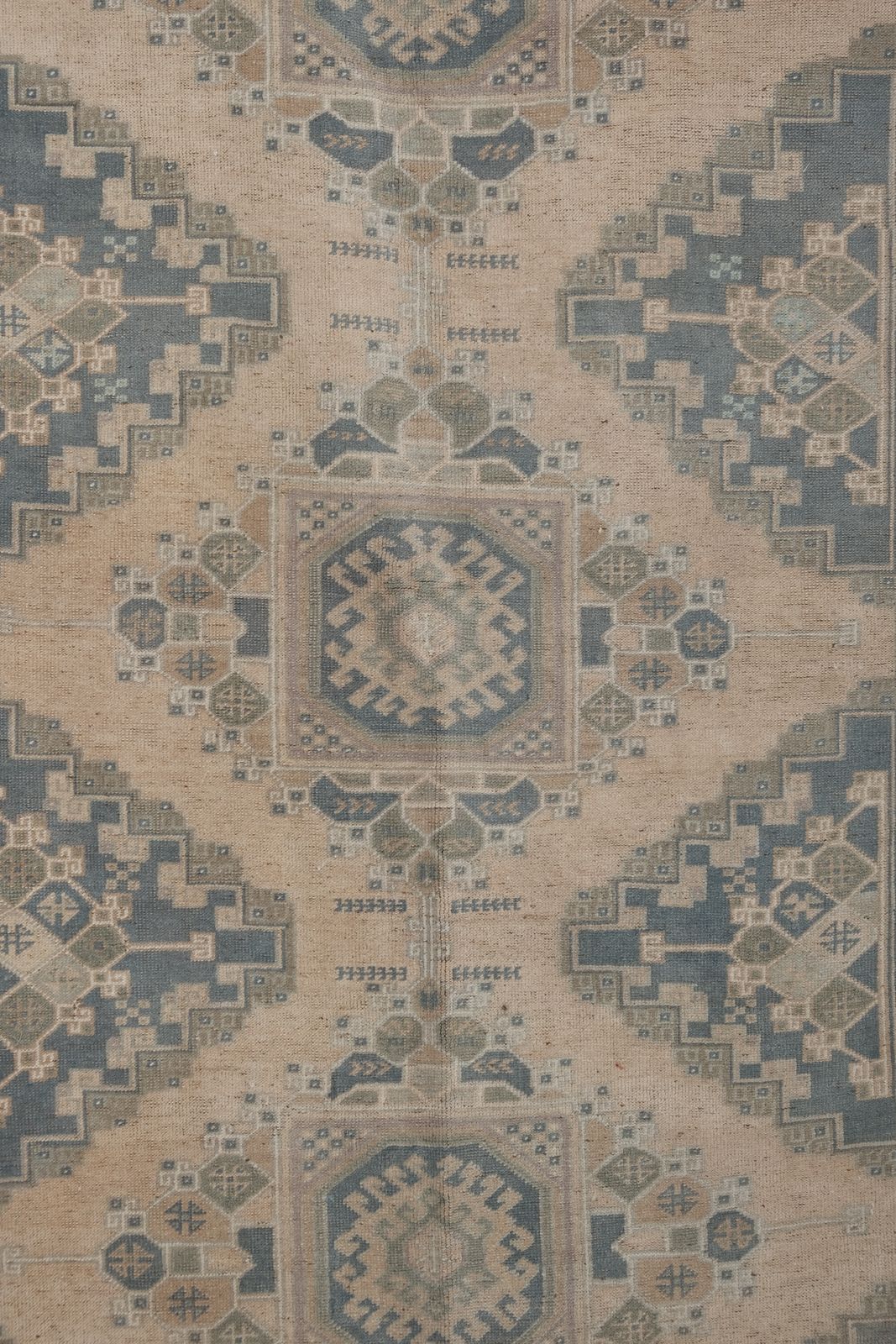 Turkish Oushak Gallery Runner, Farmhouse Kitchen Rugs 4'8" X 8'8" photo 850.0
