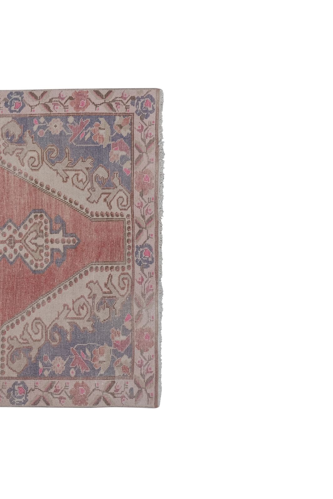 1950s Vintage Red Turkish Handmade Geometric Anatolian Rug 4'5'' X 7'4'' photo furniture