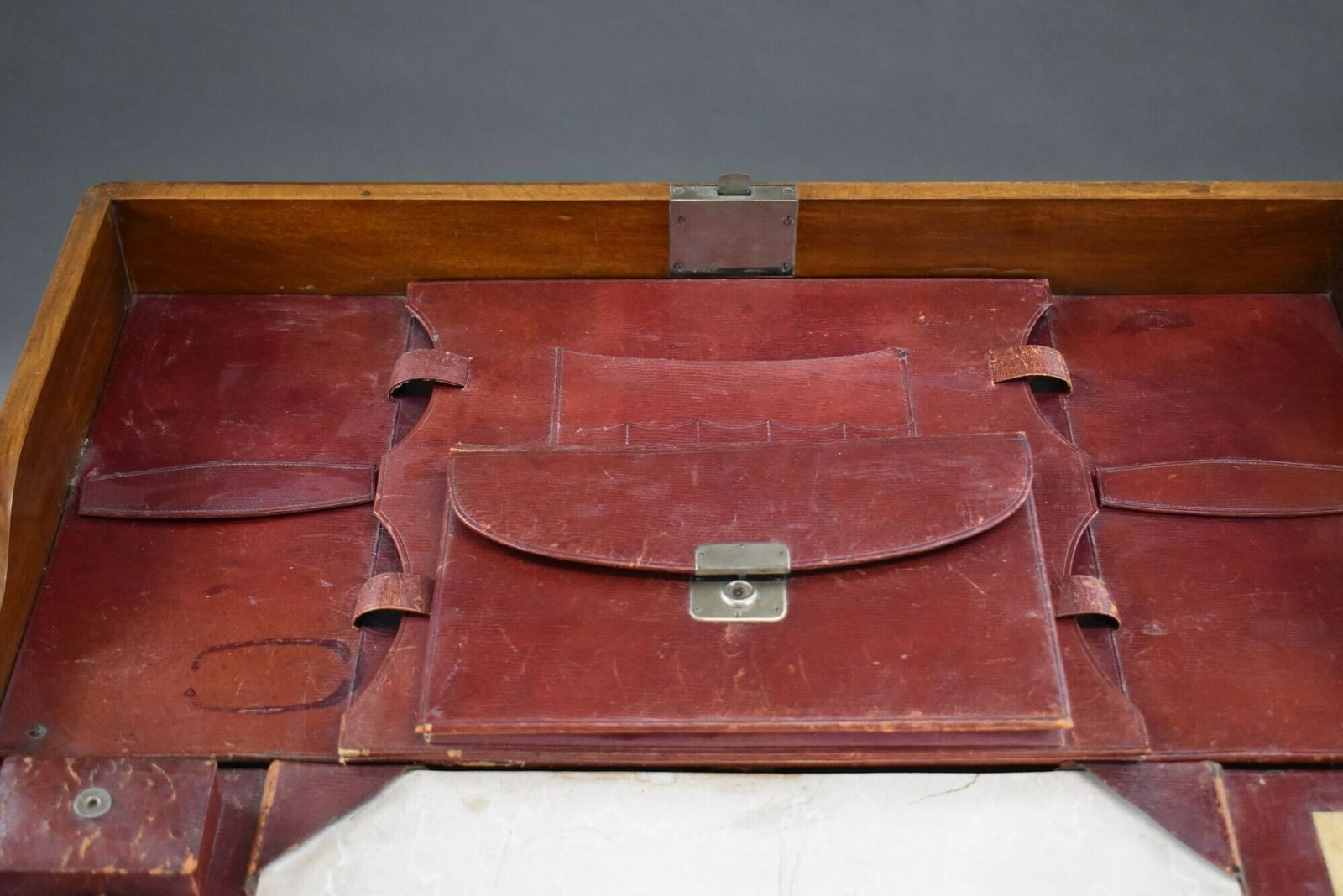 Victorian Walnut Campaign Travelling Desk photo buy