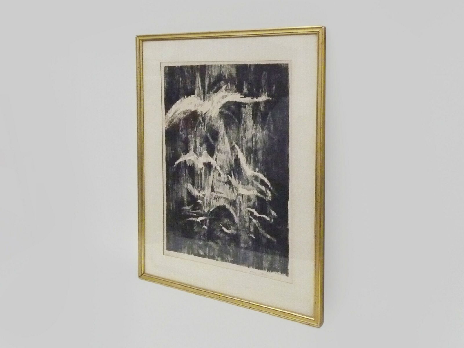 Lithographie originale par Jean Bréant, Cathédrale de Rouen, signée et numérotée 198/200. 1922 1984 photo vinterior