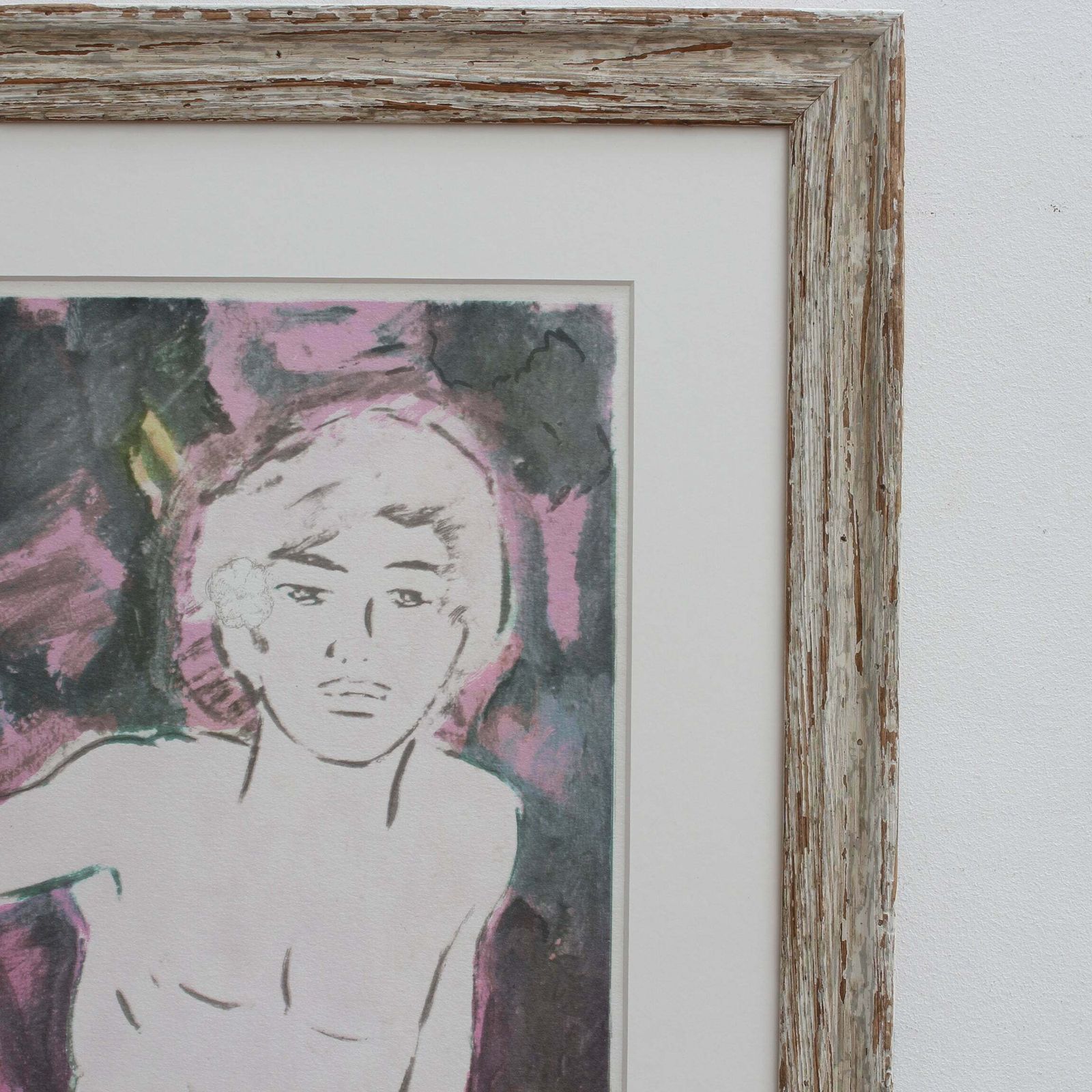 'Balinese Boy' By Arie Smit   Original Signed Lithograph (Circa 1980s) 75/99 photo vintage