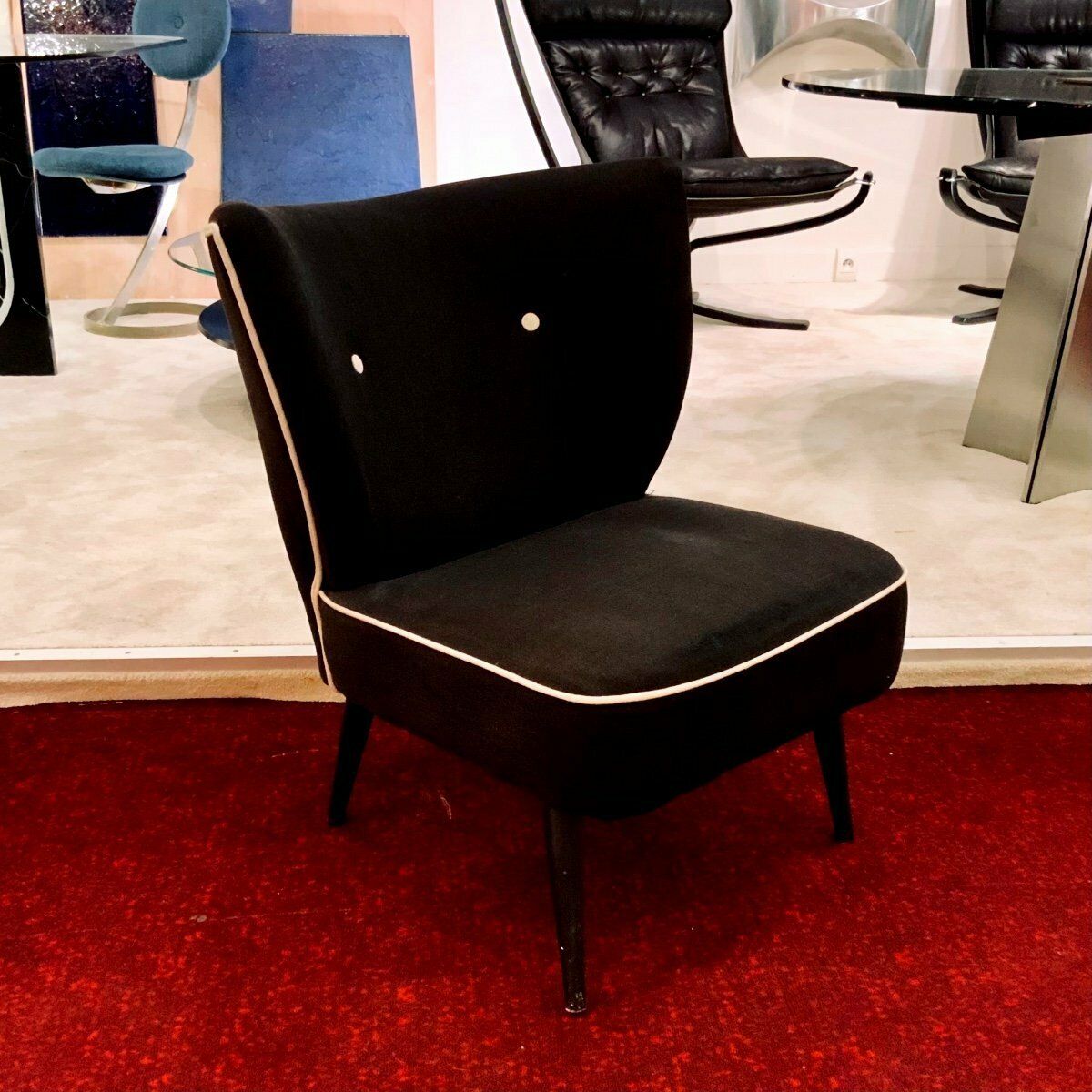 photo for sale Scandinavian Design Cocktail Fireside Chair 1950