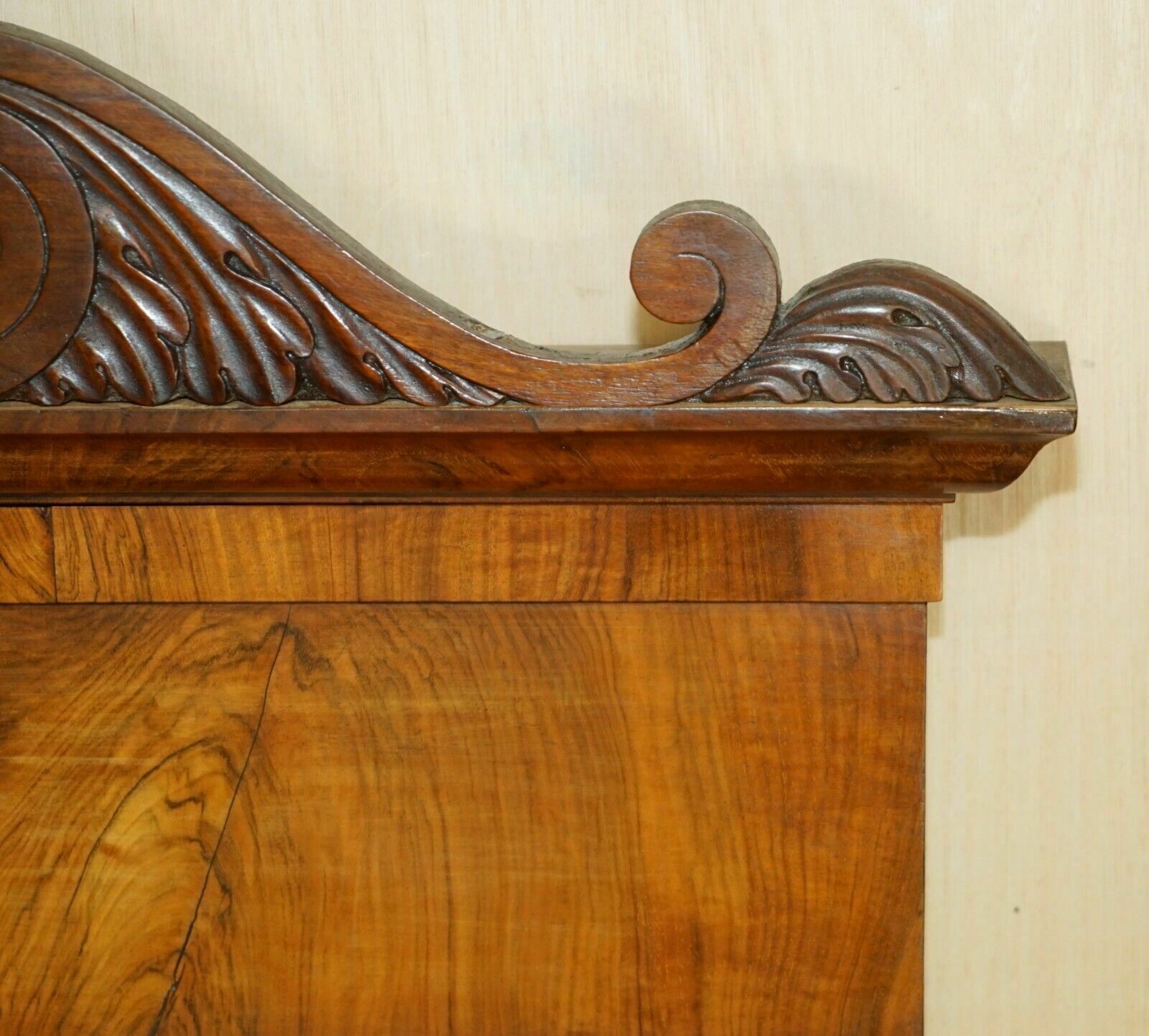 Pair Of Fully Restored Antique Circa 1815 Regency Walnut Console Tables & Mirror photo buy