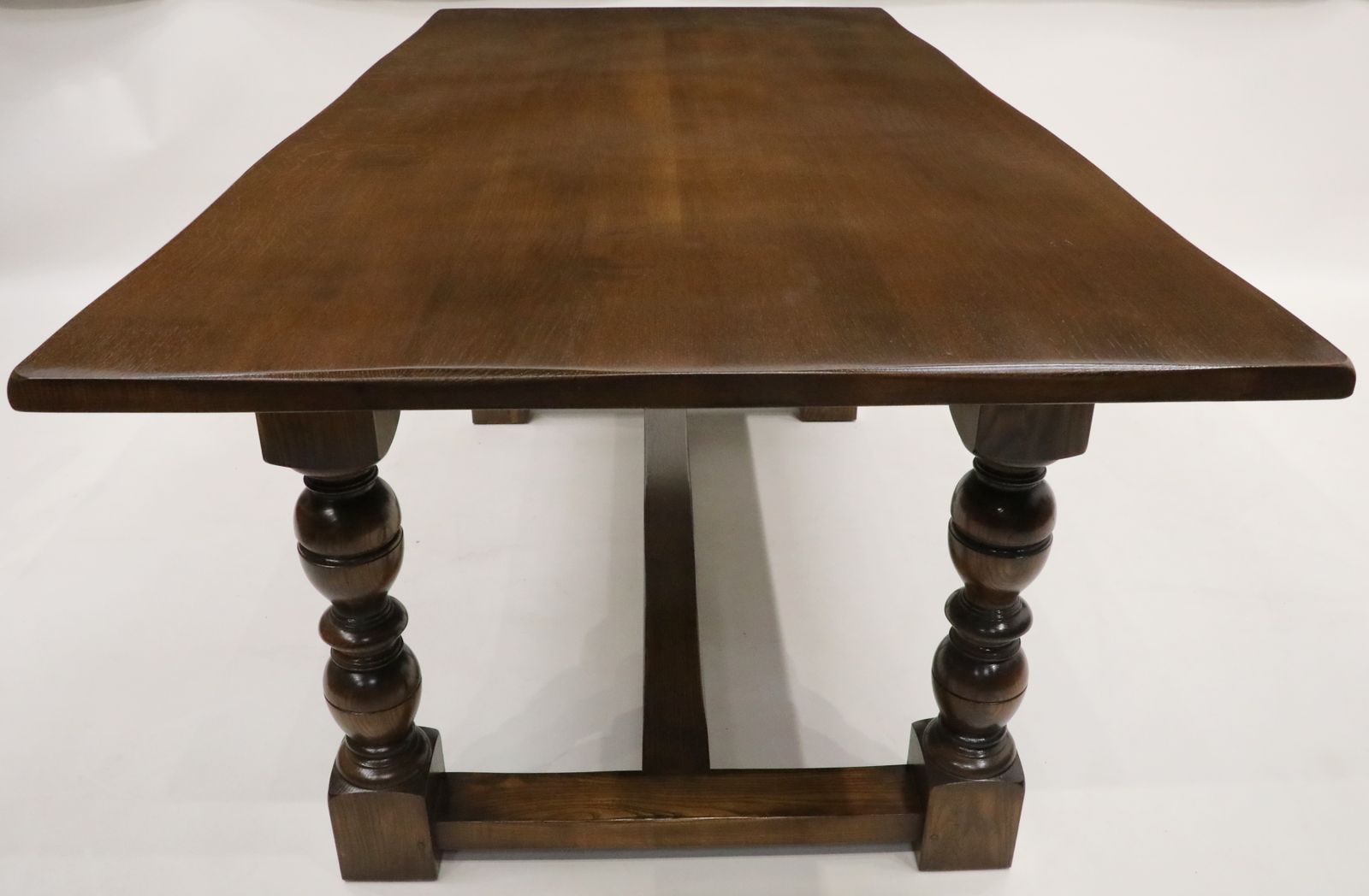 Reproduction Large Solid Oak Dining Table 6ft X 3ft Reprodux Free Uk Delivery photo vintage