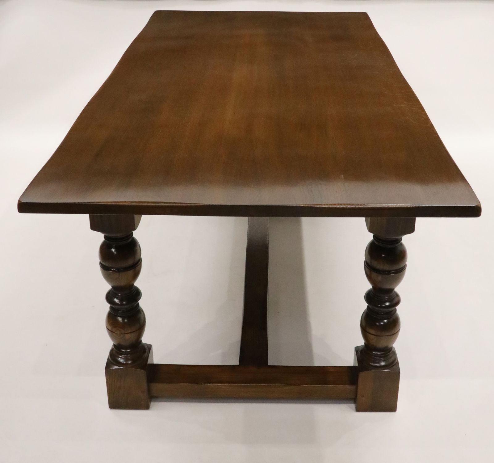 photo vinterior Reproduction Large Solid Oak Dining Table 6ft X 3ft Reprodux Free Uk Delivery