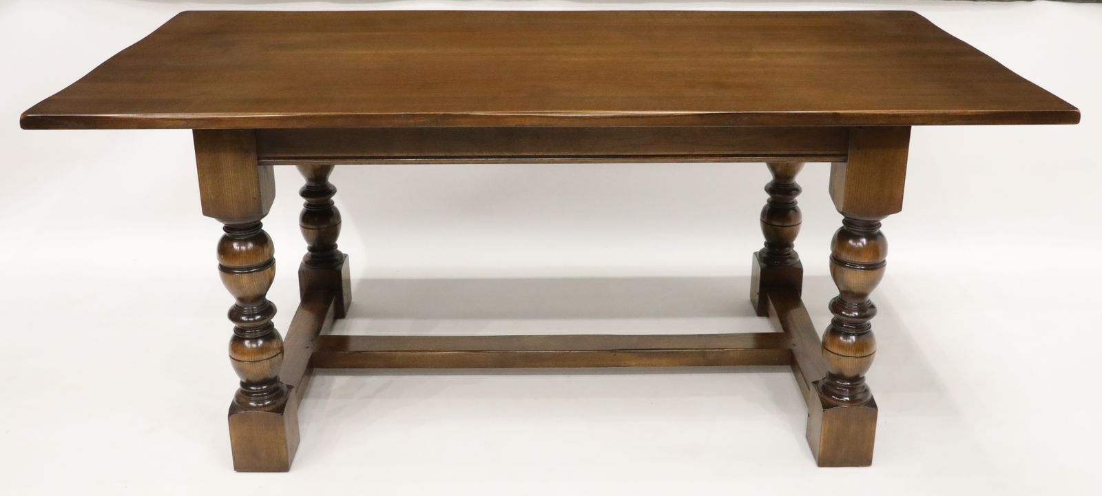 Reproduction Large Solid Oak Dining Table 6ft X 3ft Reprodux Free Uk Delivery