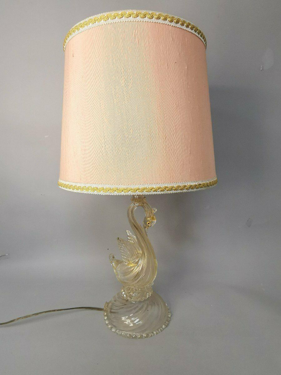 Lampe en verre de Murano, début du XXe siècle photo for sale